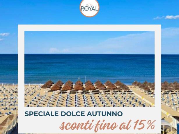 Offerte d'autunno: sconti fino al 15% all'Hotel Royal!